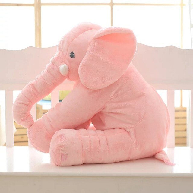 Plush Elephant Cuddle Pillow - Cuddlephant-40cm-Pink-State of Style