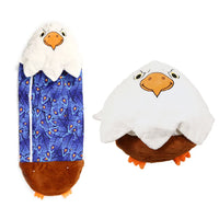 Plush Playmate and Sleeping Bag in One - SnoozeBuddy-Brown Tiger-Small(135×50cm)-State of Style