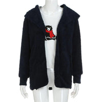 Plush Velvet Plus Size Winter Coat – Luxurious & Warm-Black-XL-State of Style