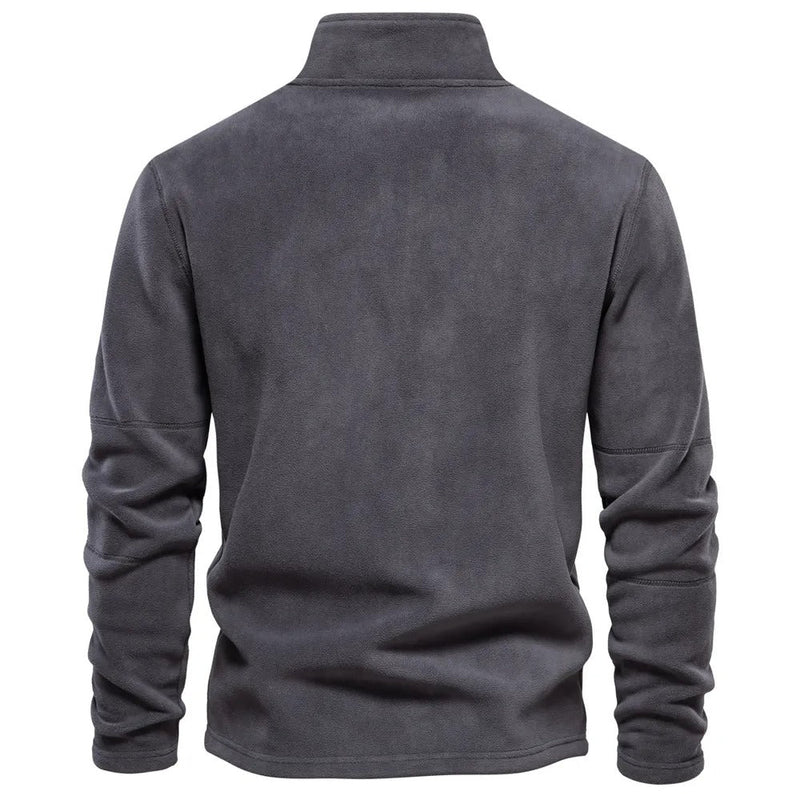 Polar Fleece Sweater - Lars-Beige-S-State of Style