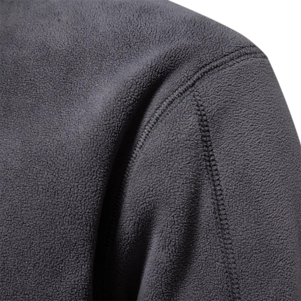 Polar Fleece Sweater - Lars-Beige-S-State of Style