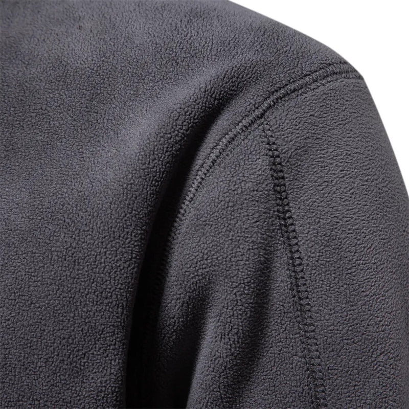 Polar Fleece Sweater - Lars-Beige-S-State of Style
