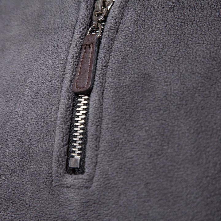 Polar Fleece Sweater - Lars-Beige-S-State of Style