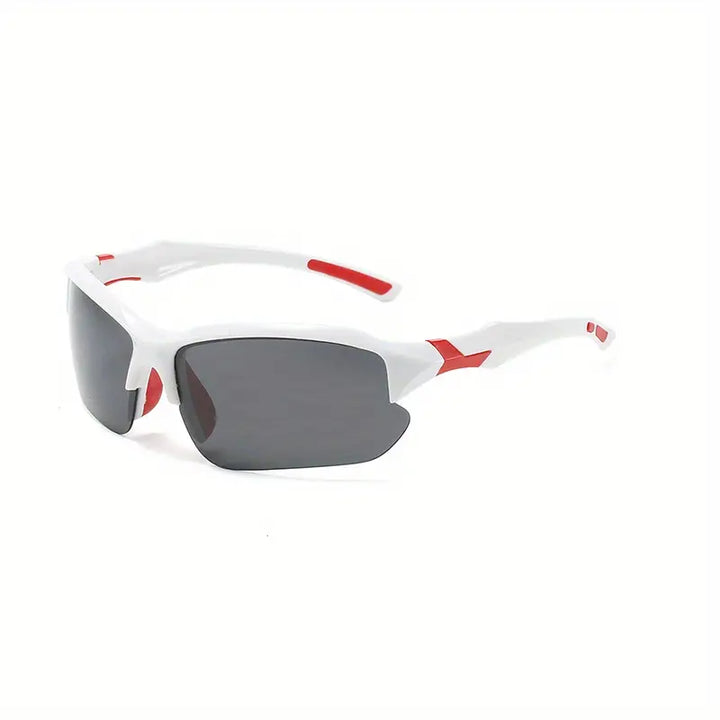 Polarised Sports Sunglasses - AdventureVision-Black - White-State of Style