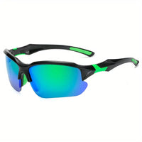 Polarised Sports Sunglasses - AdventureVision-Black - White-State of Style
