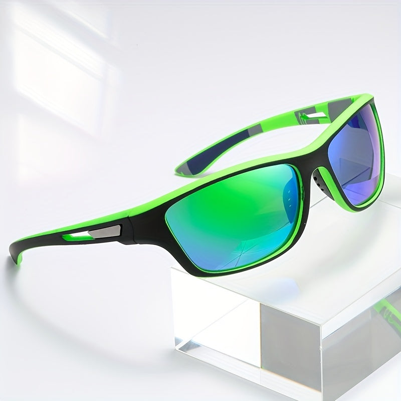 Polarised Sports Sunglasses for Men - VisionX Pro-Black-State of Style