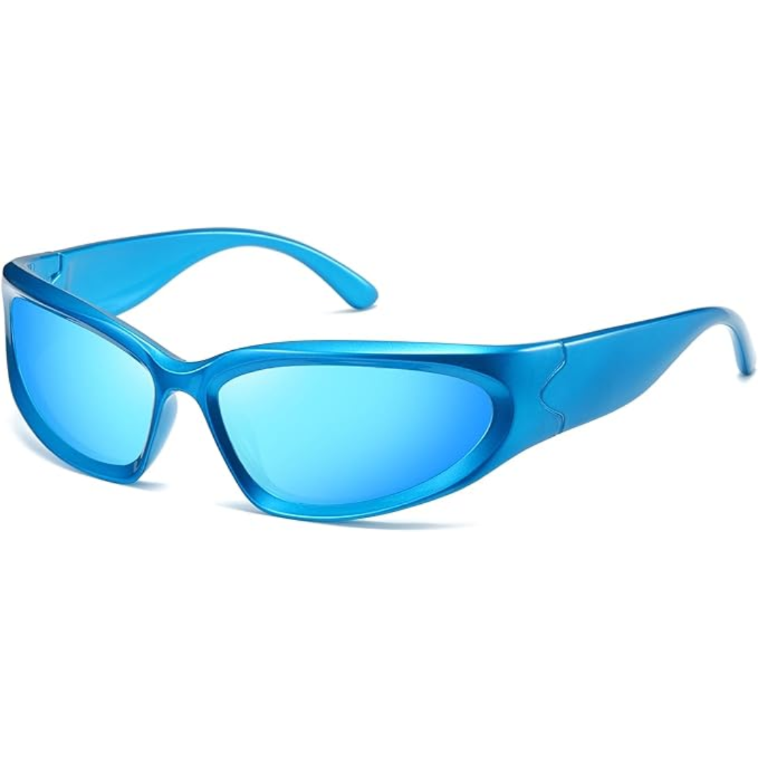 Polarised Sports Sunglasses - SwiftWrap-Blue-State of Style