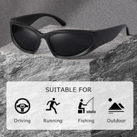 Polarised Sports Sunglasses - SwiftWrap-White-State of Style