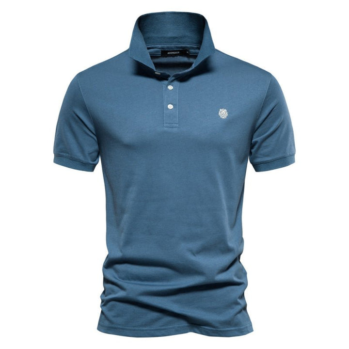 Polo Shirt - Logan-Blue-S-State of Style