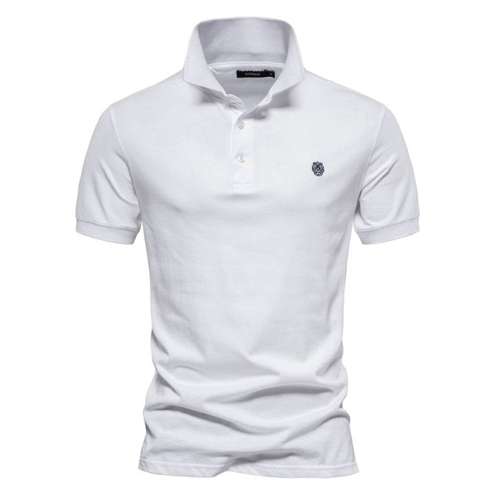 Polo Shirt - Logan-White-S-State of Style