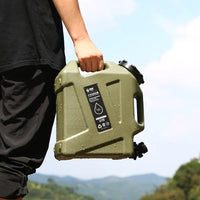Portable 12L Water Container - AquaTrek-Khaki-State of Style