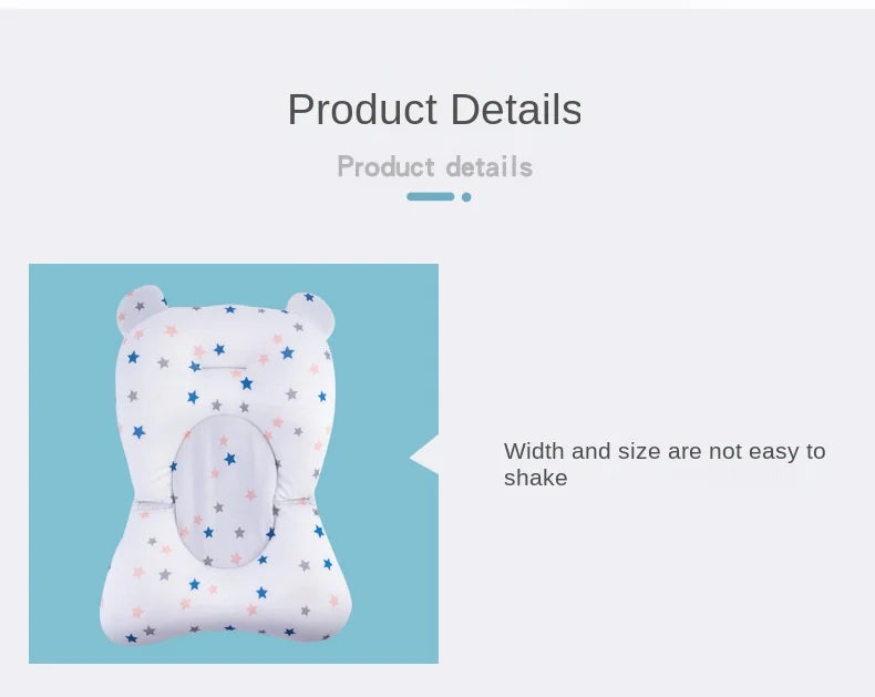 Portable Anti-Slip Baby Bath Mat - SplashEase-White-State of Style