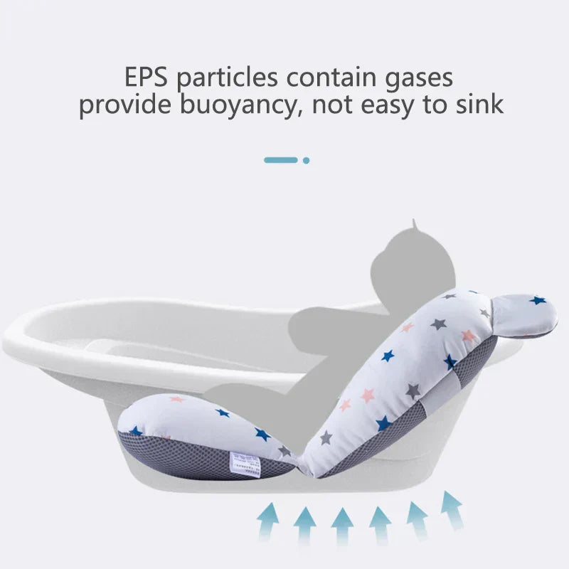 Portable Anti-Slip Baby Bath Mat - SplashEase-White-State of Style