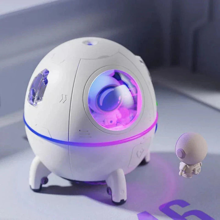 Portable Astronaut Humidifier with Night Light & Aroma Diffuser – AstroMist-Pink-State of Style