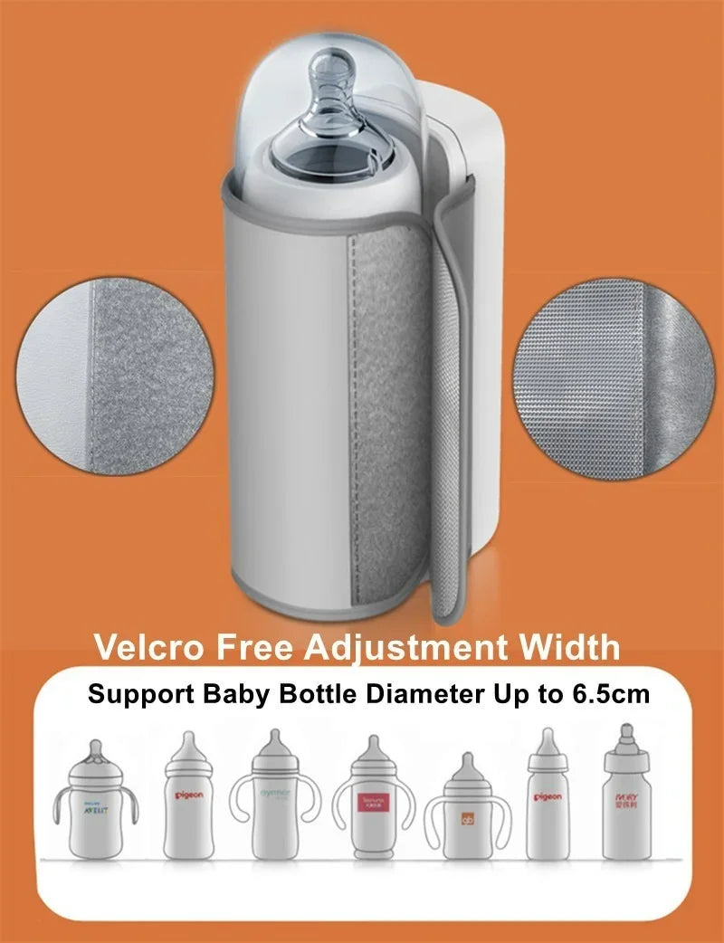 Portable Baby Bottle Warmer with Temperature Control - WarmEase-State of Style