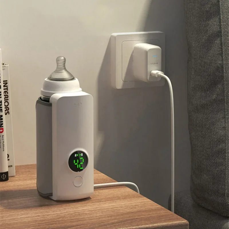 Portable Baby Bottle Warmer with Temperature Control - WarmEase-State of Style