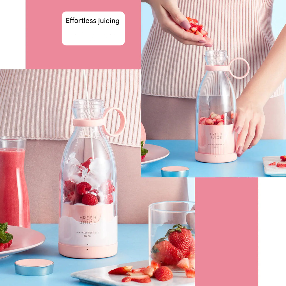 Portable Blender for On-the-Go - SmoothEase-Pink-State of Style