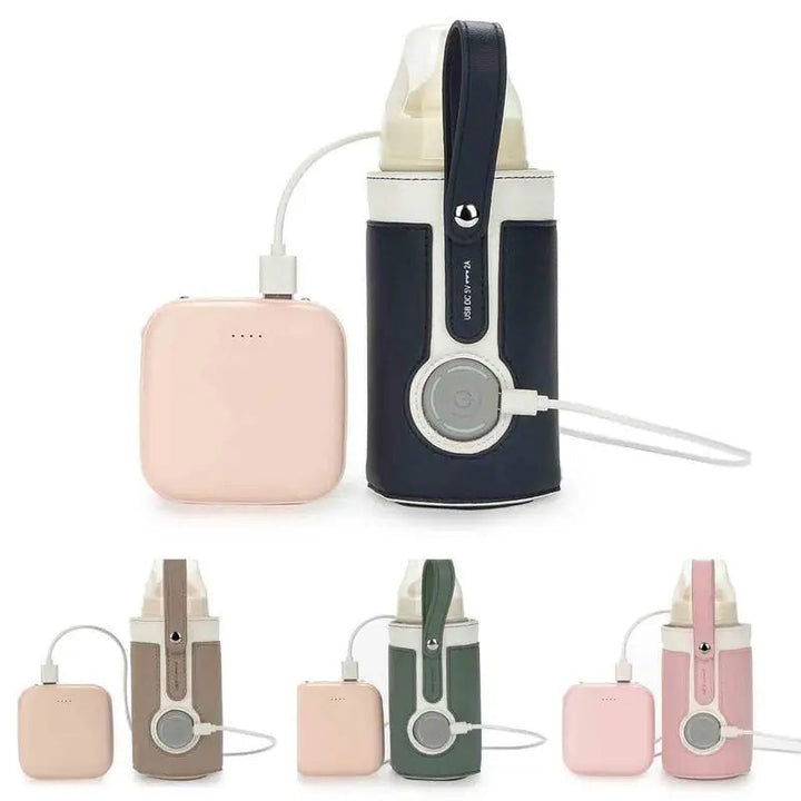 Portable Bottle Warmer – Heatly-Gray-State of Style