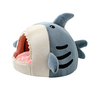 Portable Cat Cave with Warm Cushion - CozyCave-Blue-S-State of Style