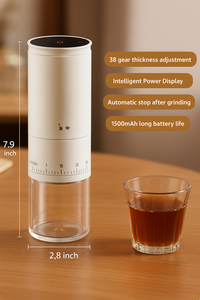 Portable Electric Coffee Grinder - BeanBuddy-Black-State of Style