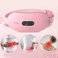 Portable Electric Massage and Heating Cushion - Womon-Pink-State of Style
