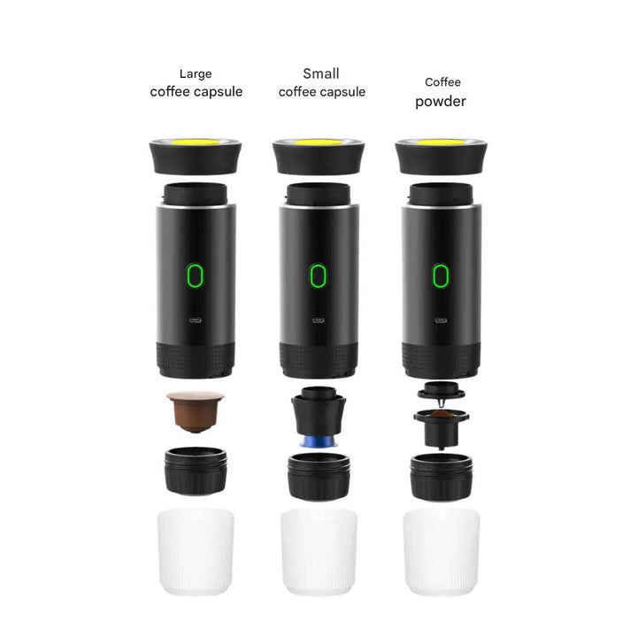 Portable Espresso Machine - EspressoGo-Black-State of Style