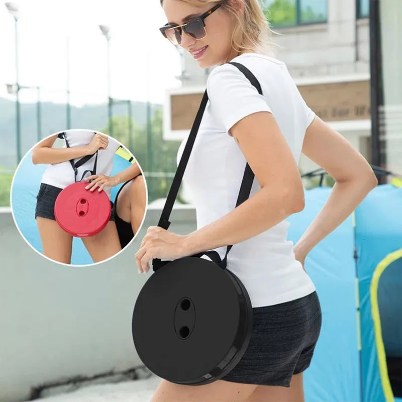 Portable Foldable Stool - CompactGo-Red-State of Style