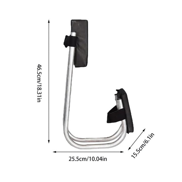 Portable Garden Kneeler and Stool - GardenEase Duo-Black-State of Style