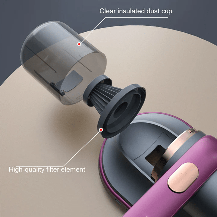 Portable High-Frequency Vacuum Cleaner - PowerVac™-Purple-State of Style