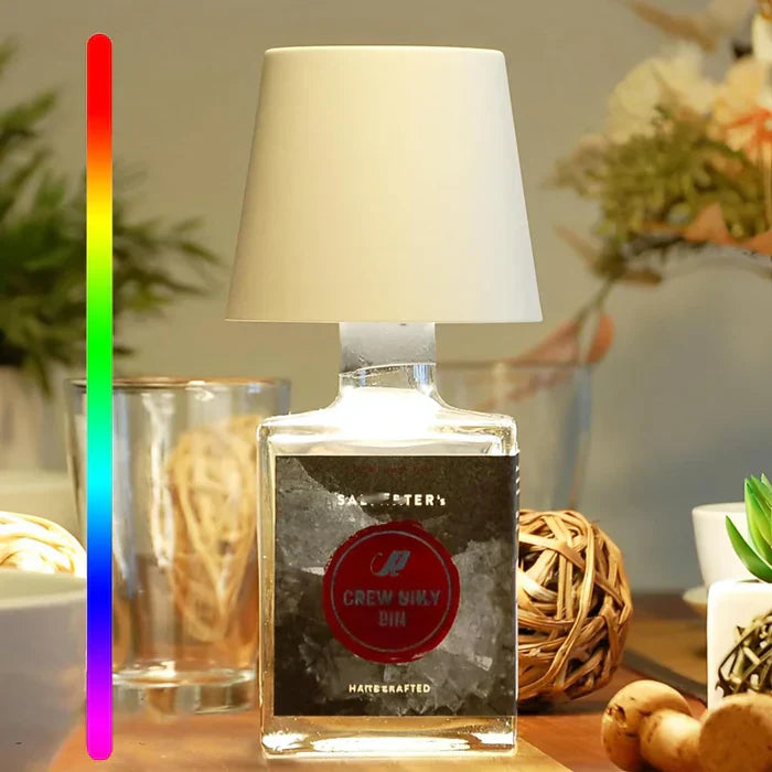 Portable LED Bottle Lamp - GlowBottle-White-3 Colours-State of Style