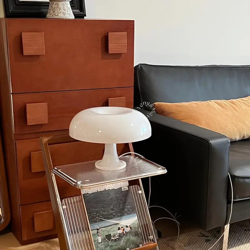 Portable & Luxury Mushroom Table Lamp - LumiShroom-Orange-State of Style