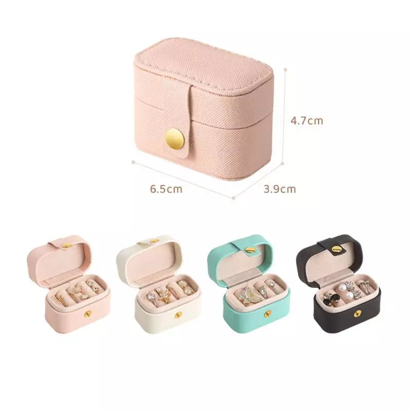 Portable Mini Jewellery Box | Travel Organizer-GREEN-State of Style