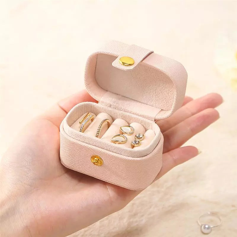 Portable Mini Jewellery Box | Travel Organizer-GREEN-State of Style