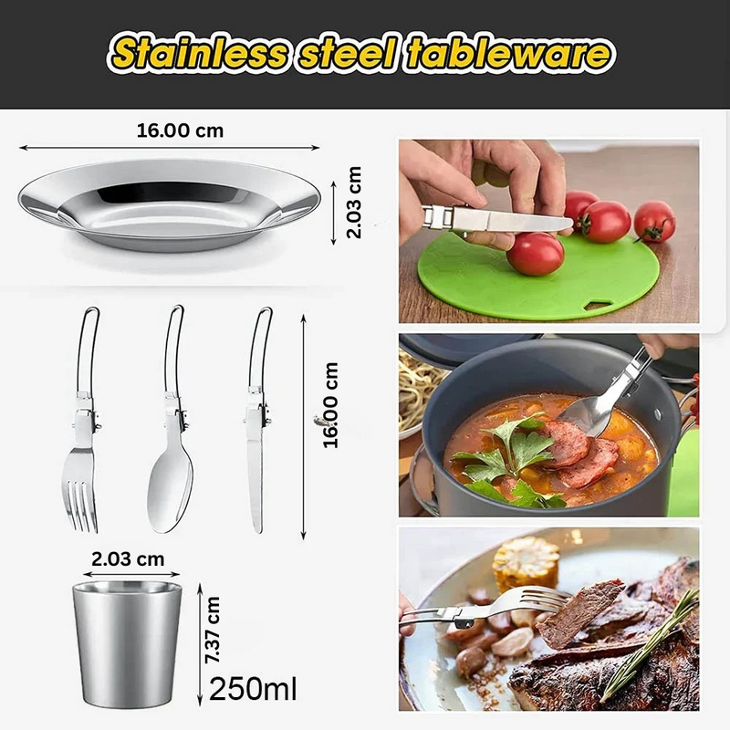 Portable Outdoor Cooking Set - CampEase-A-State of Style