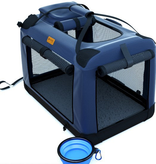 Portable Pet Bed - Nomad Pet Pod-Blue-S 49.50 cm × 34.49 cm × 35.00 cm-State of Style