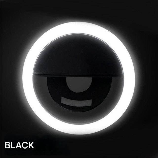 Portable Selfie Ring Light - GlowSnap-White-State of Style