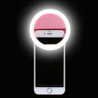 Portable Selfie Ring Light - GlowSnap-White-State of Style
