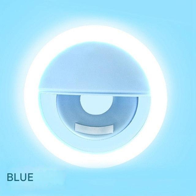 Portable Selfie Ring Light - GlowSnap-White-State of Style