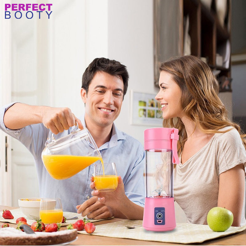 Portable Smoothie Maker with Drink Function - FreshBlend To-Go-Pink-State of Style