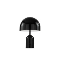 Portable Table Lamp with Chrome Finish - ChromeGlow-Black-State of Style