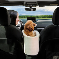 Portable Travel Basket for Small Dogs - TravelBuddy-Beige-State of Style