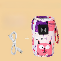 Portable USB Bottle Warmer – WarmEase-Pink-State of Style