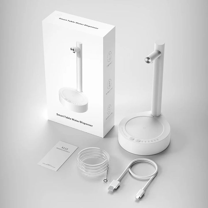 Portable Water Dispenser - AquaFlow-White-State of Style