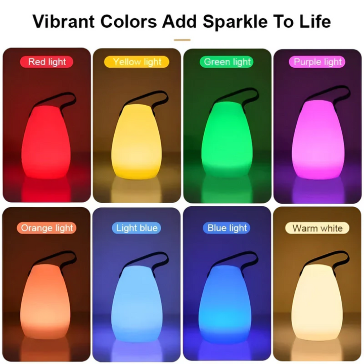 Portable Waterproof Wireless Table Lamp - RadianceFlex-A-State of Style