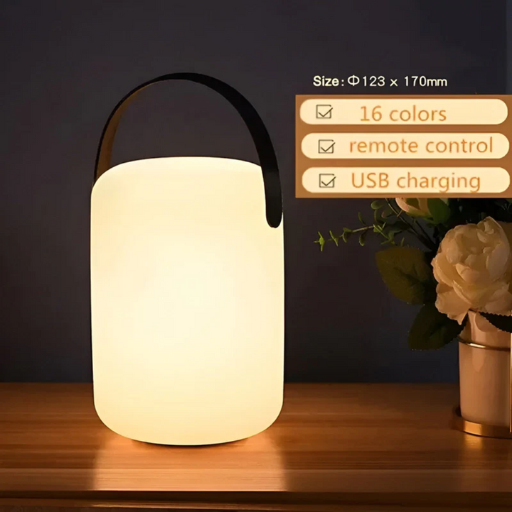 Portable Waterproof Wireless Table Lamp - RadianceFlex-A-State of Style