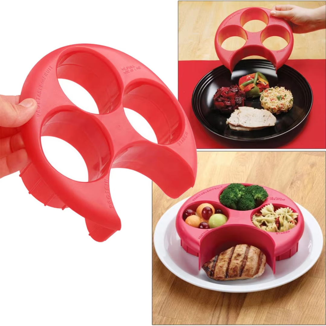 Portion Control Board & Container Set-Red-State of Style