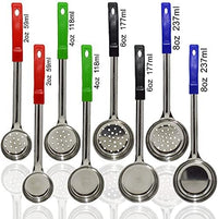 Portion Control Serving Spoons Set – 8-Piece Measuring Spoons-State of Style
