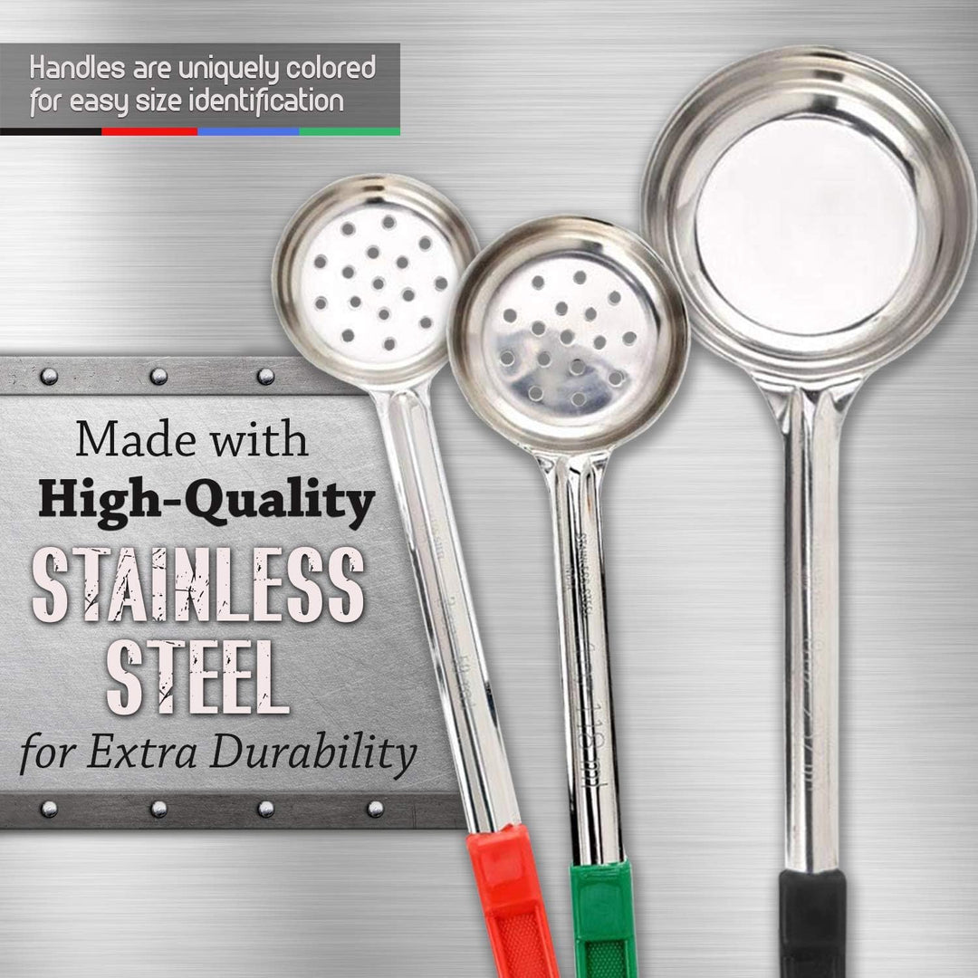 Portion Control Serving Spoons Set – 8-Piece Measuring Spoons-State of Style