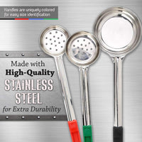 Portion Control Serving Spoons Set – 8-Piece Measuring Spoons-State of Style