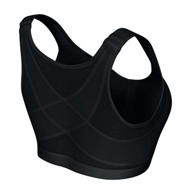 Posture Correcting Bra - PostureFlex-1 Piece-Black-S-State of Style